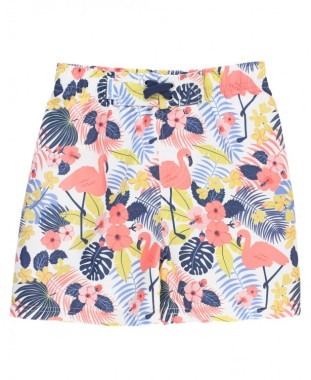 Szorty UV - Rugged Butts - Tropical Flamingo