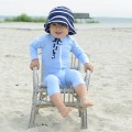 Niebieski kombinezon UV - Petit Crabe - Lou Frog Breeze
