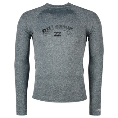 Męska koszulka UV z długim rękawem - Billabong - Arch grey