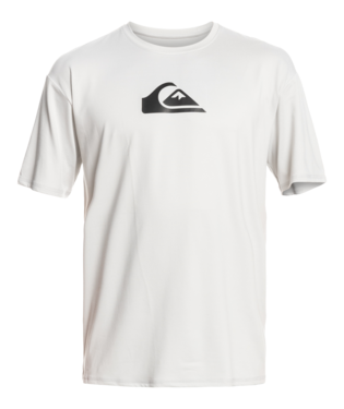 Szara koszulka UV męska - Quiksilver - Gray Violet