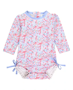 Kostium z filtrem UV do pływania - Ruffle Butts - Sparkle Shimmer On