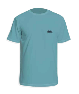 Luźna koszulka z filtrem UV z krótkim rękawem - Quiksilver - Marine Blue