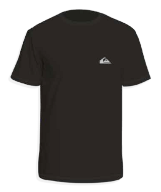 Luźna koszulka UV dla mężczyzn - Quiksilver - Black