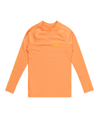 Pomarańczowa koszulka z filtrem UV - Quiksilver - Tangerine