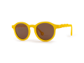 Żółte okulary przeciwsłoneczne - OLIVIO - Oval - Citrus Yellow