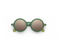 Zielone okulary przeciwsłoneczne - OLIVIO - Oval - Cactus Green