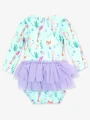 Kostium kąpielowy UV - Ruffle Butts - Mermaid Princess