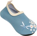 Buty do wody dla dzieci - Playshoes - Kwiaty - Petrol