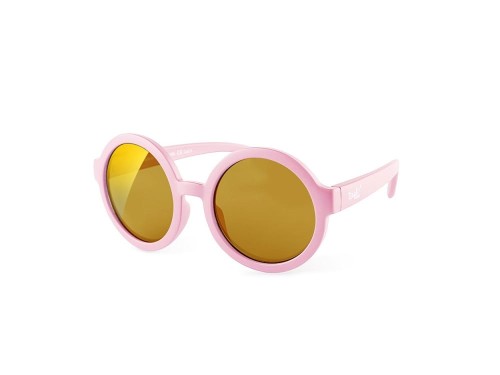 Okulary UV - Real Shades - Vibe - Sweet Pink Red Lens