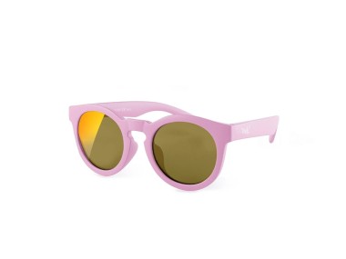 Okulary UV dla dziewczynki - Real Shades - Chill - Fondant Pink Red Lenses