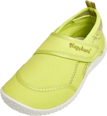 Limonkowe buty do wody dla dzieci - Playshoes - Green