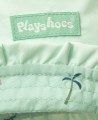 Kapelusz UV dla dzieci Playshoes UPF 50+ – dwustronny, miętowy (palmy, deski surfingowe)