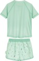 Zestaw UV koszulka i spodenki - Playshoes - Deska Surfingowa - Mint