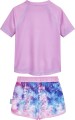 Zestaw UV koszulka i spodenki - Playshoes - Batik - Fiolet