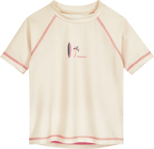 Koszulka UV - Playshoes - Palmy - Ecru