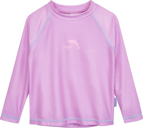 Koszulka UV z długim rękawem - Playshoes - Batik - Fiolet