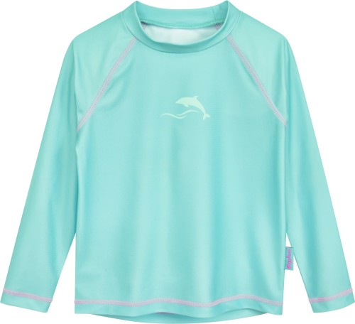 Koszulka UV z długim rękawem - Playshoes - Batik - Turkus