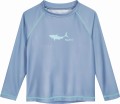Koszulka z filtrem UV z długim rękawem - Playshoes - Hai - Niebieska