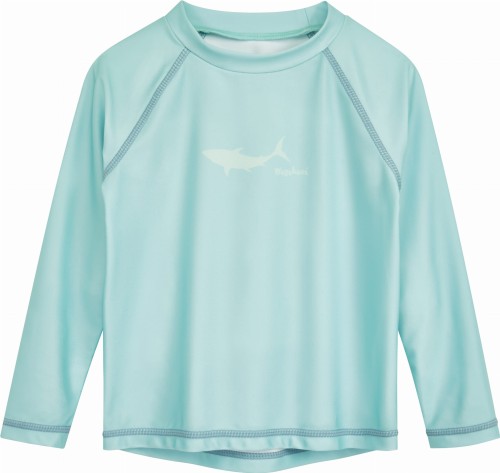 Koszulka z filtrem UV z długim rękawem - Playshoes - Hai - Turkus