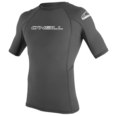 Koszulka UV dla mężczyzn O'Neill – grafitowa (krótki rękaw)