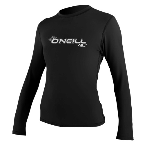 Koszulka z filtrem UV dla kobiet z długim rękawem - O'Neill - Black