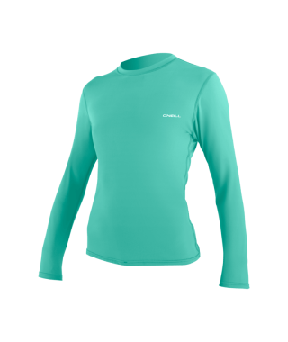 Turkusowa koszulka UV damska O'Neill (długi rękaw)