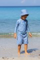 Kapelusz UV dla dzieci Shark UPF 50+ niebieski – Playshoes