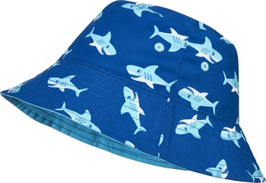 Dwustronny Kapelusz UV - Playshoes - Rekin