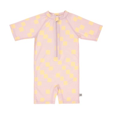 Kombinezon UV - Lassig -  Checkerboard Pale Pink/Yellow