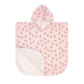 Poncho z filtrem UV - Lassig - Ice Cream Pale Pink