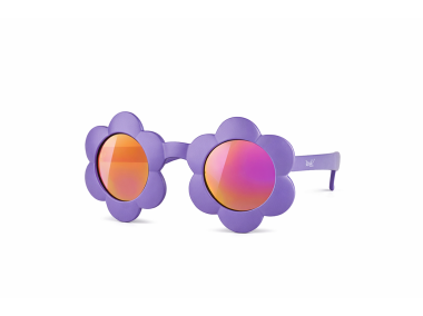 Okulary przeciwsłoneczne kwiatki - Real Shades - Bloom - Purple Opulence