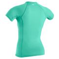 Koszulka UV dla kobiet O'Neill – Light Aqua (krótki rękaw)