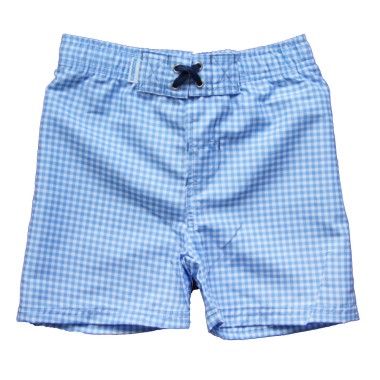 Szorty UV - Rugged Butts - Cornflower Blue Gingham