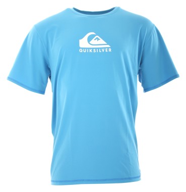 Niebieska męska koszulka UV - Quiksilver - Blithe