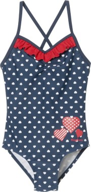 Kostium kąpielowy UV - Playshoes - Serca