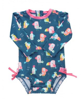 Kostium kąpielowy UPF 50 - Ruffle Butts - You're the tweetest