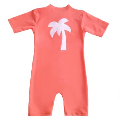 Kombinezon UV - Petit Crabe - Noe Palm Flamingo
